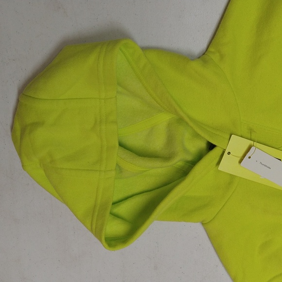 NEW! 2pc Set - Boys Fleece Hooded Sweatshirt Hoodie & Joggers, Bright Lime - Picture 5 of 16